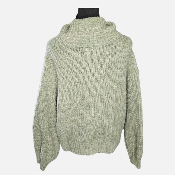 Old Navy Women's Sage Cowl Neck Sweater - Picture 3 of 3